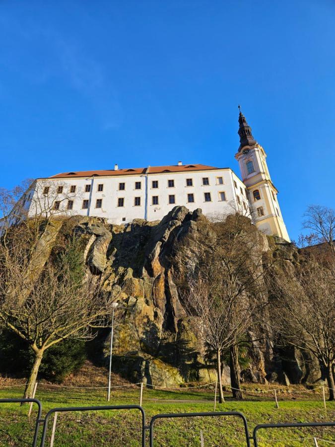 Apartman U Labe Decin Exterior foto